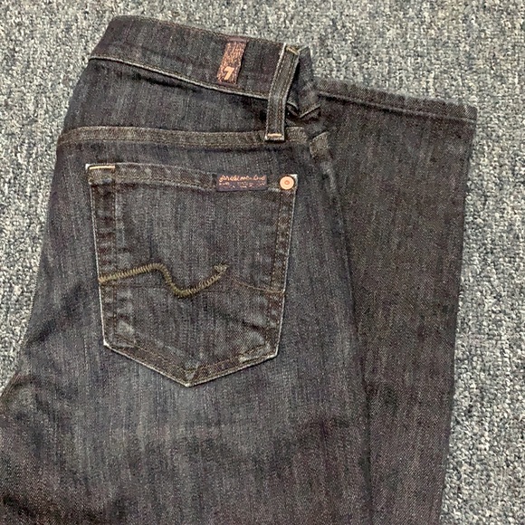 7 For All Mankind Low Rise Gwenevere Jeans size 24 - Picture 5 of 6